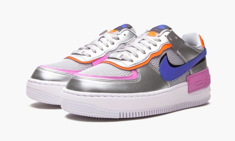 W AF1 Shadow "Metallic Silver" - Image 3