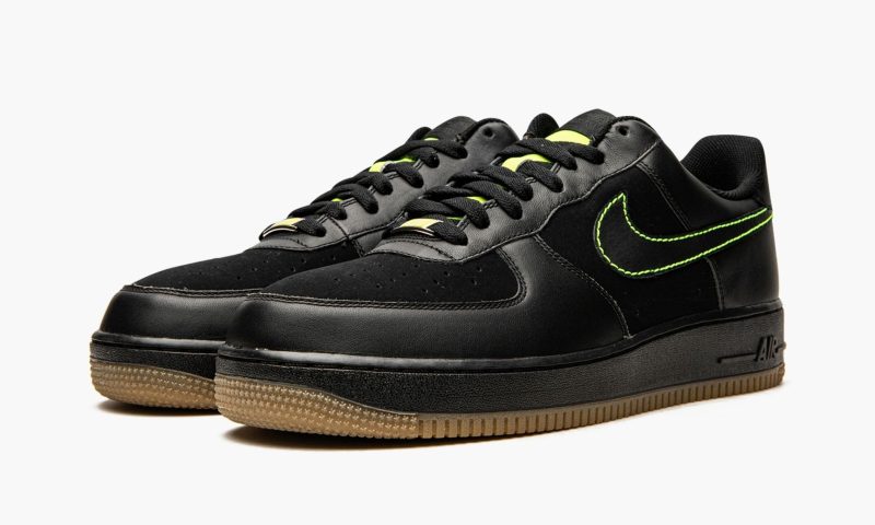 Air Force 1 '07 "Black/ Volt" - Image 6